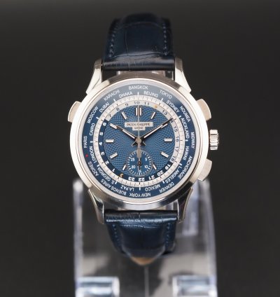 Patek Philippe World Time Chronograph 39 5 Full Set World Time Chronograph 5930g-010