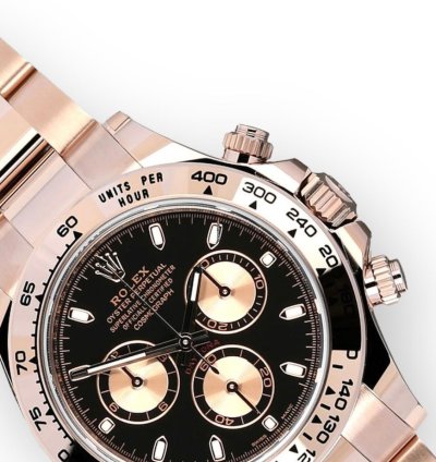 Rolex Daytona Unworn Full Set 116505 Rose Gold Black Dial