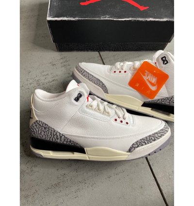 Nike Air Jordan 3 White Cement Reimagined Shoes Men