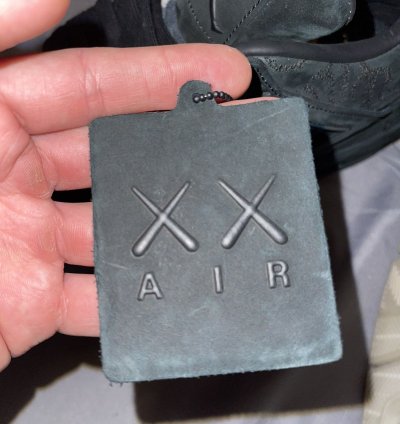 Nike Air Jordan 4 Kaws Black Size 10