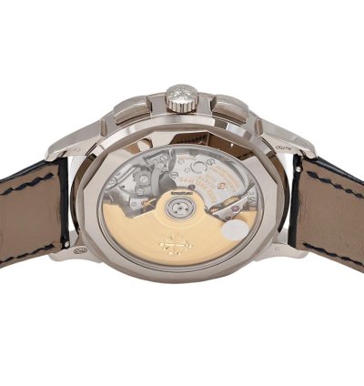 Patek Philippe World Time Chronograph 5930g-001 Automatic White Gold Good