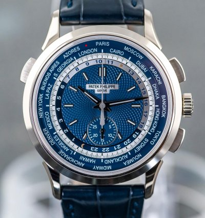 Patek Philippe World Time Chronograph 5930g-001 Whitegold 2018 Full Set