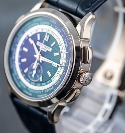 Patek Philippe World Time Chronograph 5930g-001 Whitegold 2018 Full Set