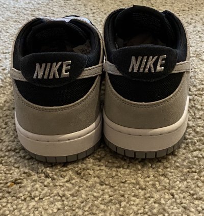 Nike Sb Dunk Zoom Low Wolf Grey 854866001 Size 10 Supreme