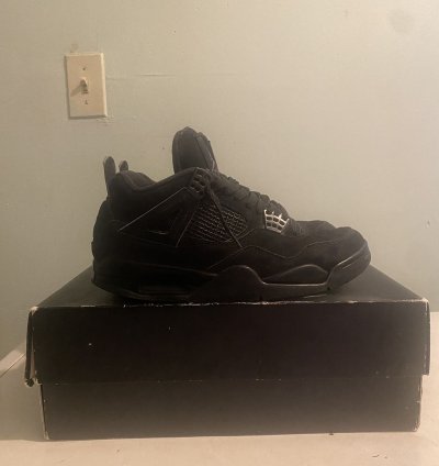 Nike Air Jordan 4 Retro 2020 Black Cat Us Size 9 5
