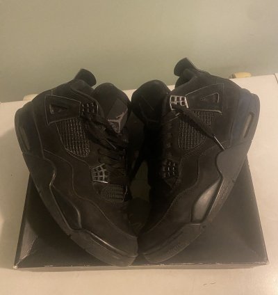 Nike Air Jordan 4 Retro 2020 Black Cat Us Size 9 5