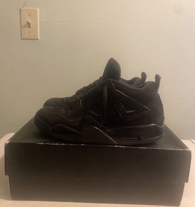 Nike Air Jordan 4 Retro 2020 Black Cat Us Size 9 5