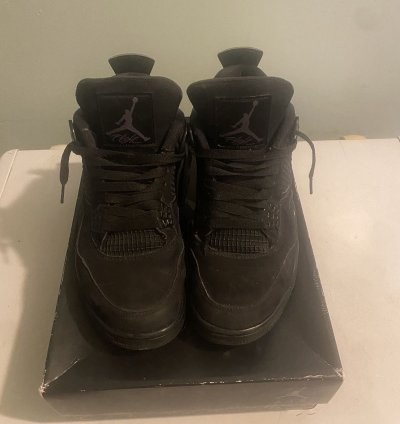 Nike Air Jordan 4 Retro 2020 Black Cat Us Size 9 5