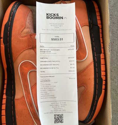 Nike Sb Dunks Low Orange Lobsters