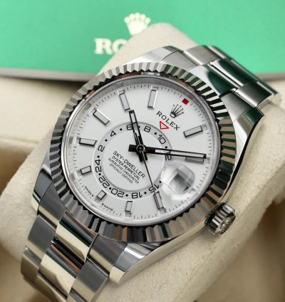 Rolex Sky-dweller White Dial