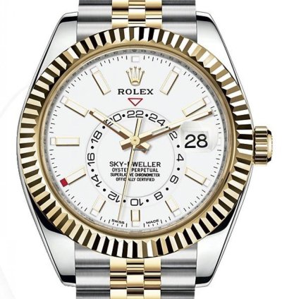 Rolex Sky-dweller White Jubilee Bracelet 326933 2023