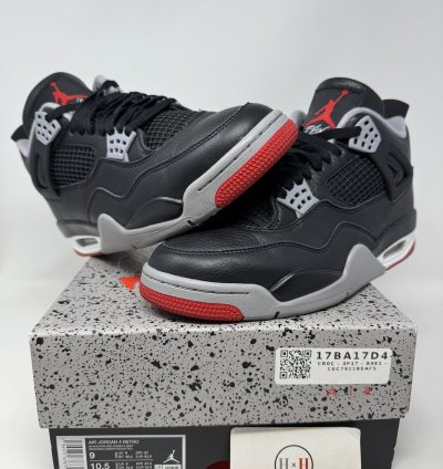 Nike Air Jordan 4 Retro Bred Reimagined