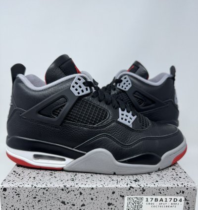 Nike Air Jordan 4 Retro Bred Reimagined