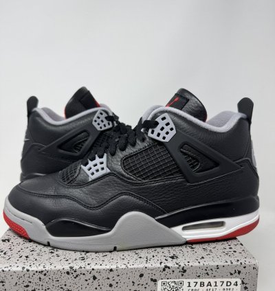 Nike Air Jordan 4 Retro Bred Reimagined