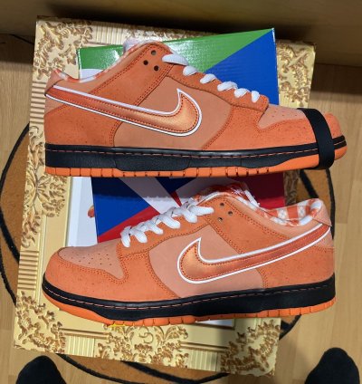 Orange Lobster Nike Sb Dunk Low Qs