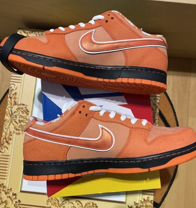 Orange Lobster Nike Sb Dunk Low Qs