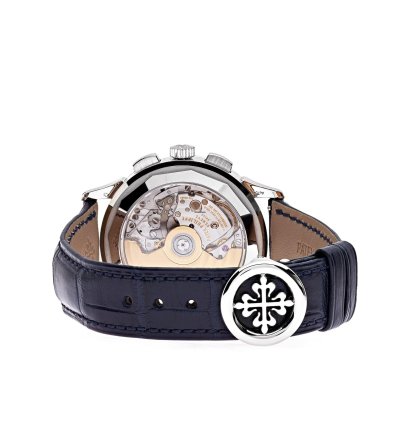 Patek Philippe World Time Chronograph Complications 5930g-010 World Time Flyback Chronograph White Gold Blue Dial 2020
