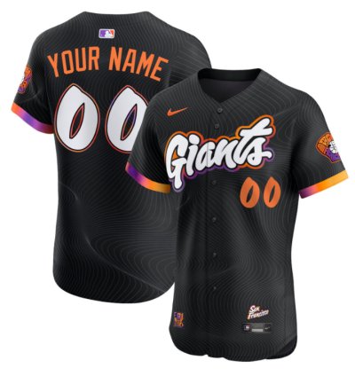 Custom San Francisco Giants Jersey 2025 City Connect Vapor Premier Elite Stitched