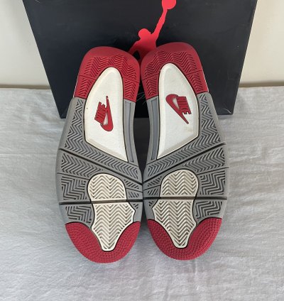 Nike Air Jordan 4 Retro Og Bred 2019 Men Us Size 10 5