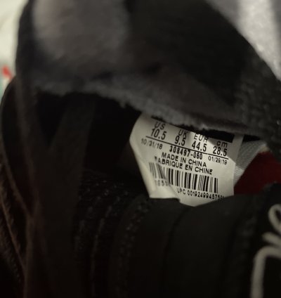 Nike Air Jordan 4 Retro Og Bred 2019 Men Us Size 10 5
