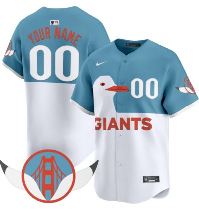 Custom San Francisco Giants Jersey Seagull 2025 Vapor Premier Limited Stitched
