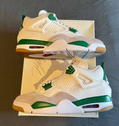 Nike Air Jordan 4 Retro Sb Pine Green Size 10 Dr5415 103