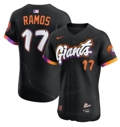 Heliot Ramos Jersey 17 San Francisco Giants 2025 City Connect Vapor Premier Elite Stitched