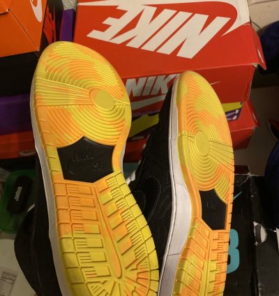 Rare Nike Sb Dunk Skunk High