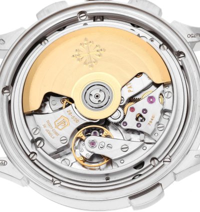 Patek Philippe World Time Chronograph Complications White Gold Mens Watch 5930 Box Papers