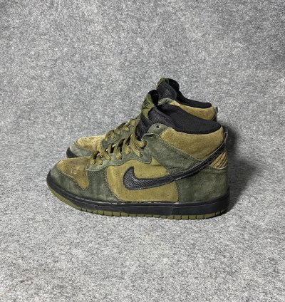 Rare Nike Sb Hulk Dunk High Pro 2003 8 5 Us