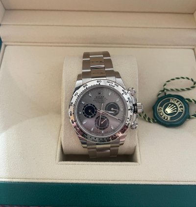 Rolex Daytona Unworn Rolex Ghost White Gold Daytona