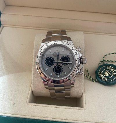 Rolex Daytona Unworn Rolex Ghost White Gold Daytona