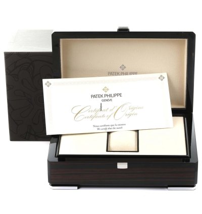 Patek Philippe World Time Chronograph Complications White Gold Mens Watch 5930 Box Papers