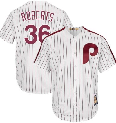 Philadelphia Phillies Robin Roberts White Throwback Jersey