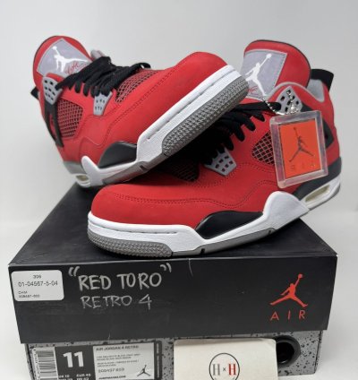Nike Air Jordan 4 Retro Toro Bravo