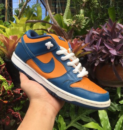 Rare Sample Nike Sb Dunk Low Sunset French Blue 2010