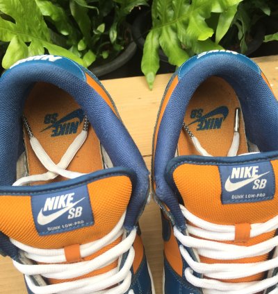 Rare Sample Nike Sb Dunk Low Sunset French Blue 2010