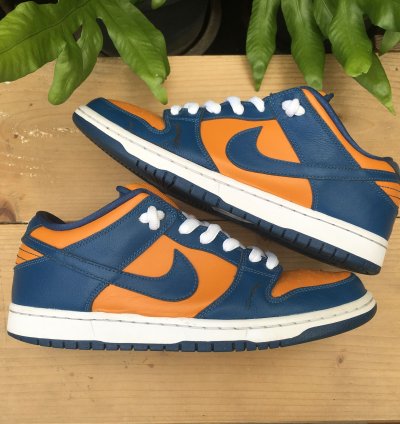 Rare Sample Nike Sb Dunk Low Sunset French Blue 2010