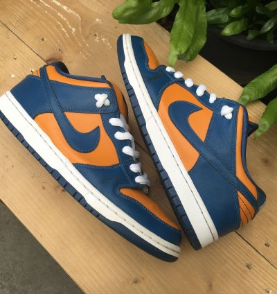Rare Sample Nike Sb Dunk Low Sunset French Blue 2010