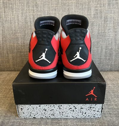 Nike Air Jordan 4 Retro Toro Bravo Sneakers Shoes Men 9 5