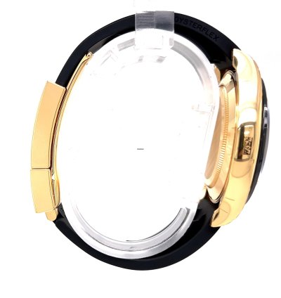 Rolex Daytona Unworn Yellow Gold Daytona 116518ln Black Diamond Dial