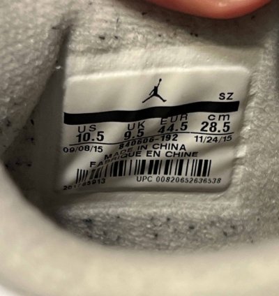 Nike Air Jordan 4 Retro White Cement Size 10 5 840606 192