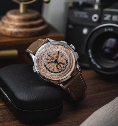 Patek Philippe World Time Chronograph Flyback 41 Mm Ref 5935a-001