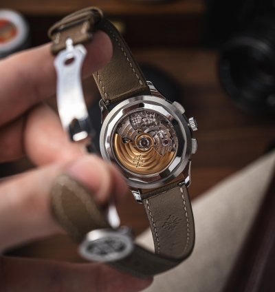 Patek Philippe World Time Chronograph Flyback 41 Mm Ref 5935a-001