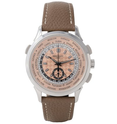 Patek Philippe World Time Chronograph Flyback 41 Mm Ref 5935a-001