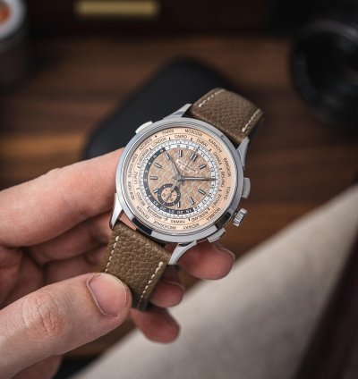 Patek Philippe World Time Chronograph Flyback 41 Mm Ref 5935a-001