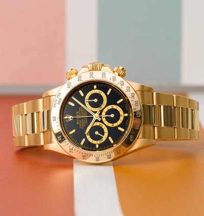 Rolex Daytona Vintage 1995 Cosmograph Daytona Zenith Movement Yellow Gold 40mm 16528 - Rare