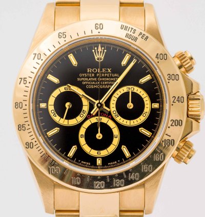 Rolex Daytona Vintage 1995 Cosmograph Daytona Zenith Movement Yellow Gold 40mm 16528 - Rare