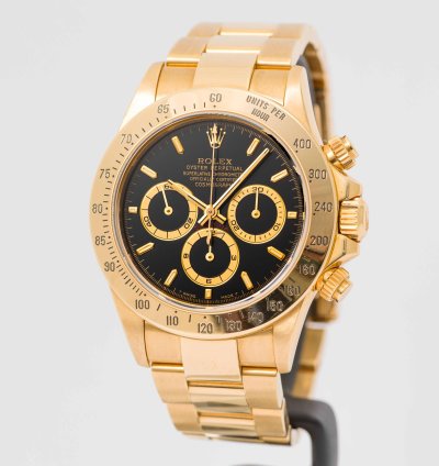 Rolex Daytona Vintage 1995 Cosmograph Daytona Zenith Movement Yellow Gold 40mm 16528 - Rare