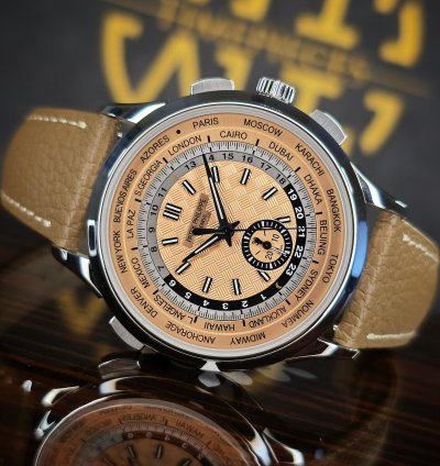 Patek Philippe World Time Chronograph Flyback 5935a World Time Complications